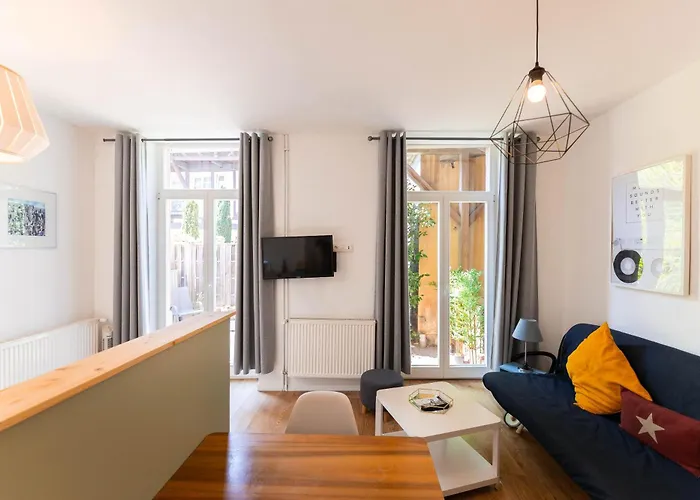 Historic Center - Belle Alsace - 1 Terrasse - Bookingalsace Appartement Colmar